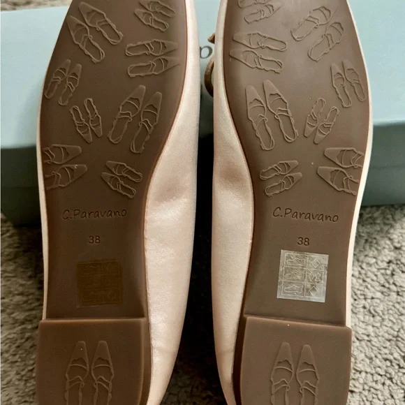 Cap-Toe Silk Ballet Flats - Picture 8 of 10